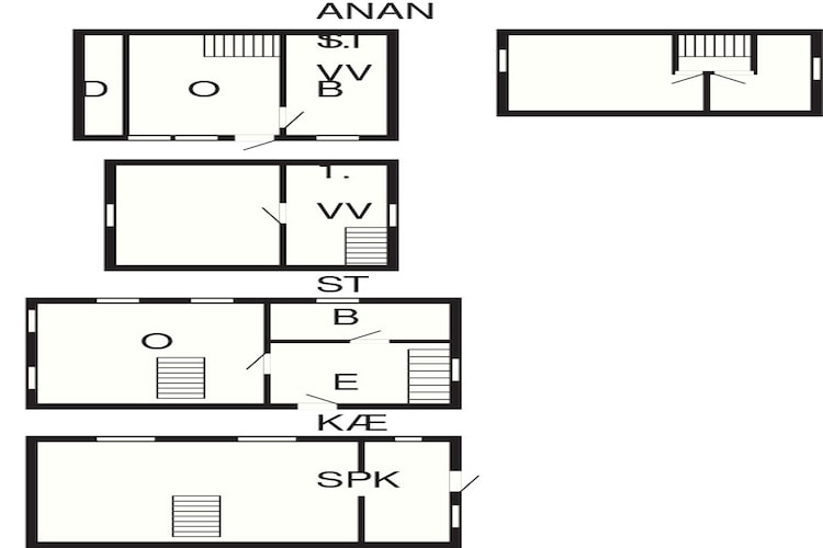 8 person holiday home in Bruvik-By Traum-Floor plan
