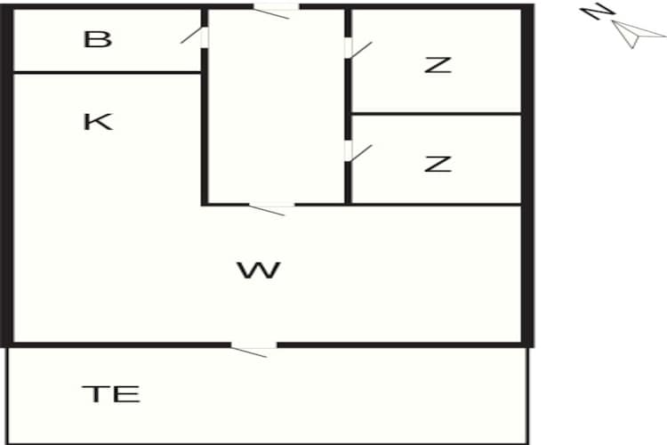 5 persoons vakantie huis in Nakskov-By Traum-Plattegrond