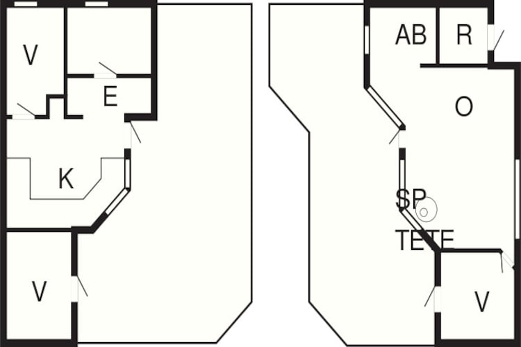 8 persoons vakantie huis in Løkken-By Traum-Plattegrond
