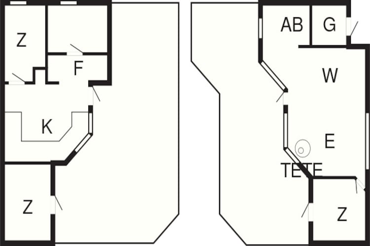 8 persoons vakantie huis in Løkken-By Traum - Plattegrond