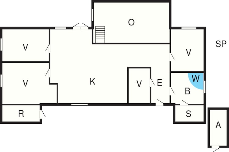 8 persoons vakantie huis in Saltum-By Traum - Plattegrond