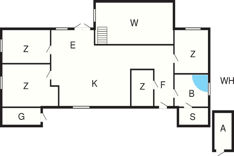 8 persoons vakantie huis in Saltum-By Traum - Plattegrond