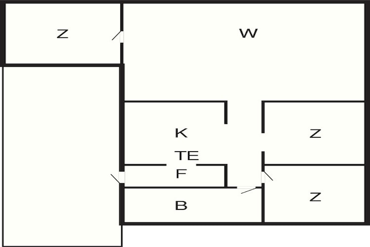 6 persoons vakantie huis in Saltum-By Traum-Plattegrond