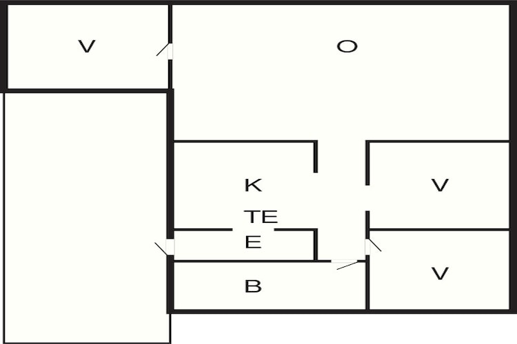 6 persoons vakantie huis in Saltum-By Traum - Plattegrond