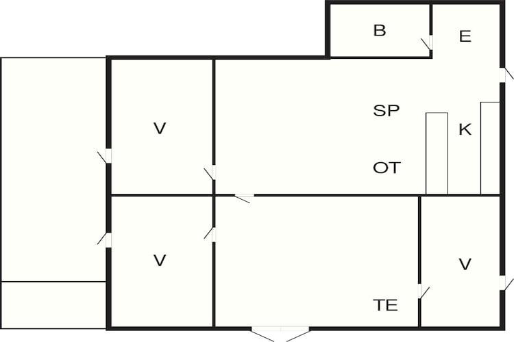 6 persoons vakantie huis in Gilleleje-By Traum-Plattegrond
