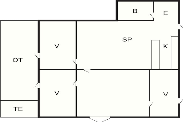 6 persoons vakantie huis in Gilleleje-By Traum-Plattegrond