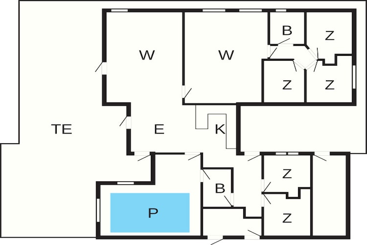 Luxe familie retraite -- By Traum Ferienwohnungen-Plattegrond
