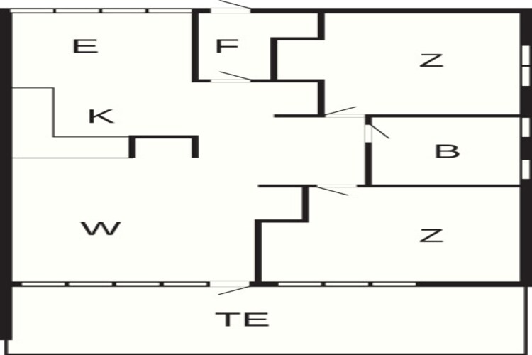 3 room,close to the sea/dike,renovate-Floor plan