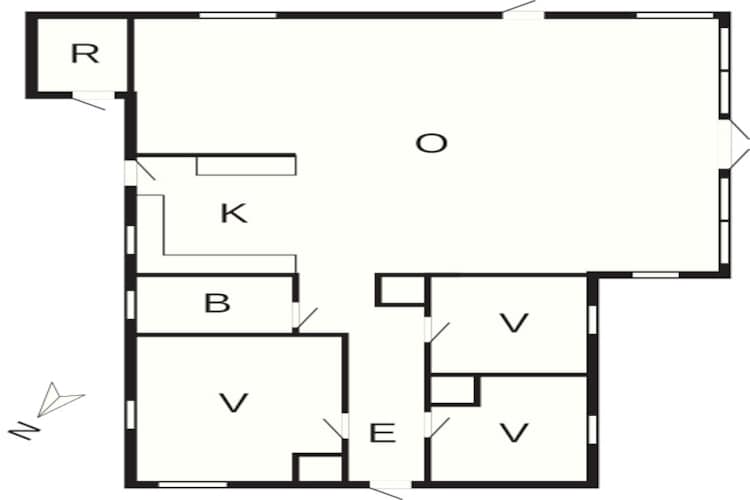 6 persoons vakantie huis in Hals-By Traum-Plattegrond