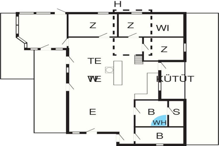 Maison de vacances pour 10 a Dannemare-By Traum - Plan