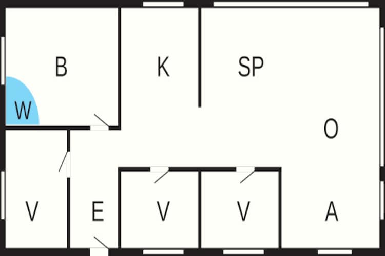 6 persoons vakantie huis in Bogense-By Traum-Plattegrond