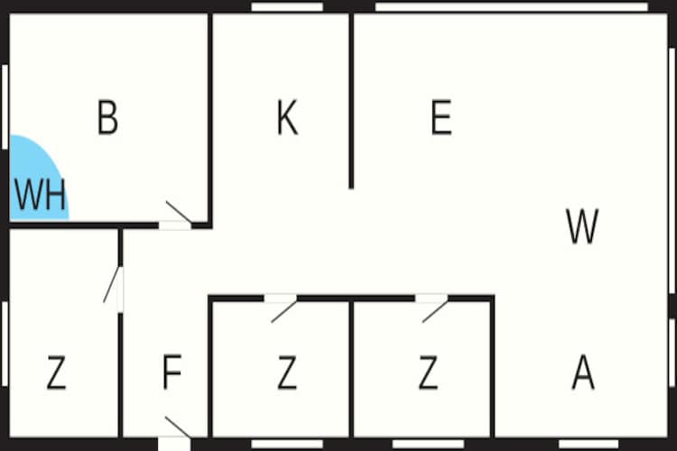 6 persoons vakantie huis in Bogense-By Traum-Plattegrond