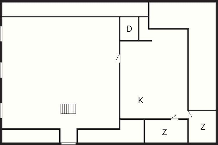Maison de vacances pour 8 a Henne - Plan