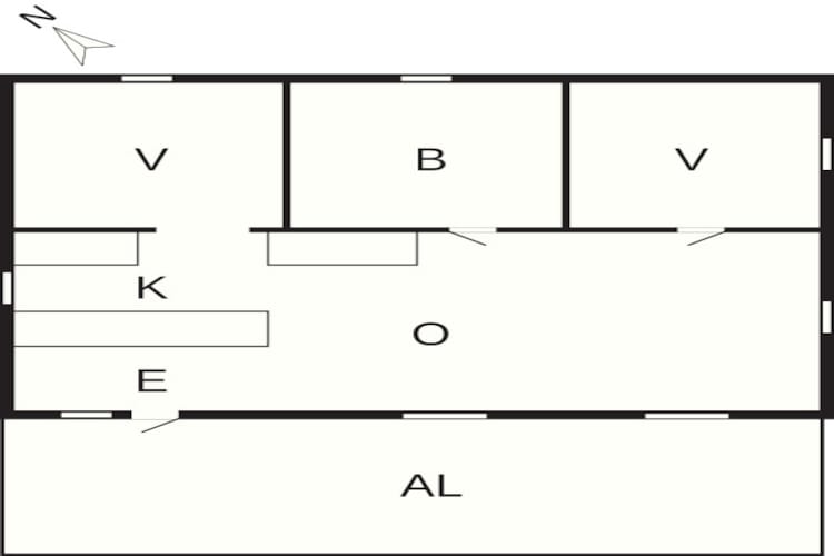 Maison de vacances pour 6 a STRÖMSTAD - Plan