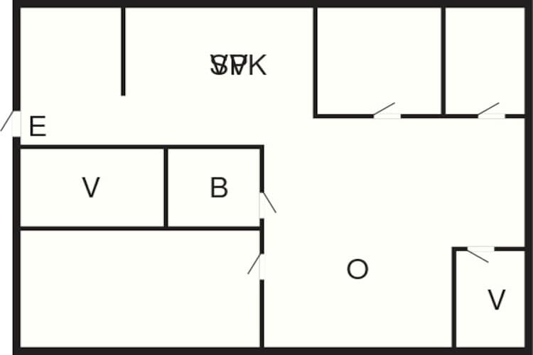 9 person holiday home in HALLSTAVIK-By Traum-Floor plan