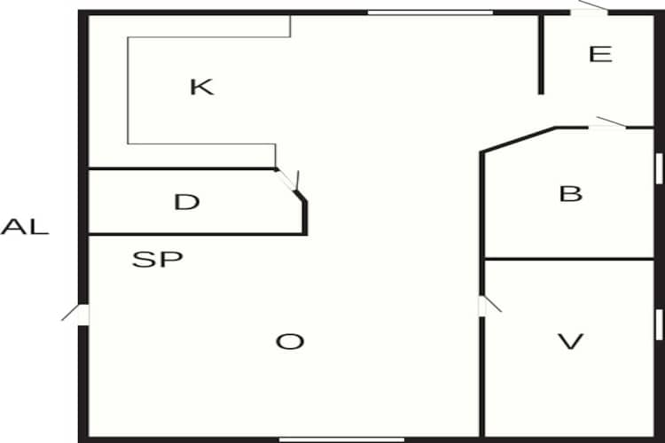 4 persoons vakantie huis in KROKOM-By Traum-Plattegrond