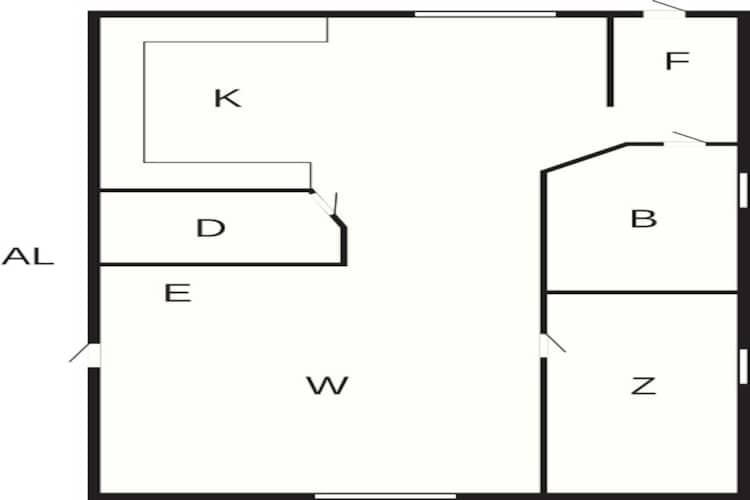 4 Personen Ferienhaus in KROKOM-By Traum-Grundriss