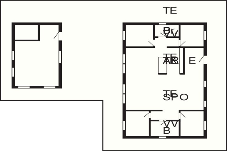 12 persoons vakantie huis in Løkken-By Traum-Plattegrond