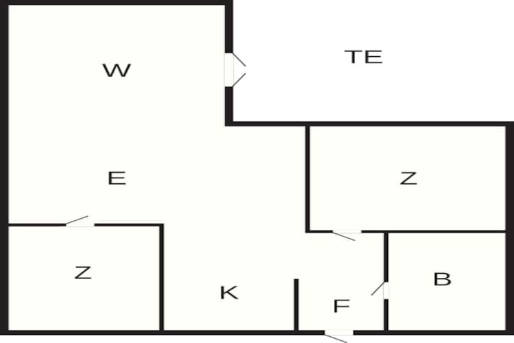 Maison de vacances pour 4 a HÅCKSVIK-By Traum - Plan
