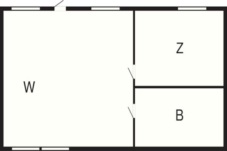 2 person holiday home in ROCKNEBY-By Traum-Floor plan