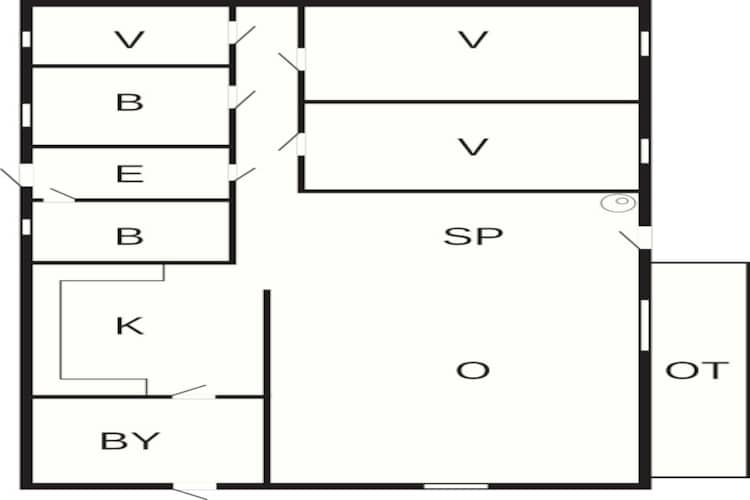 6 persoons vakantie huis in Gedser-By Traum-Plattegrond