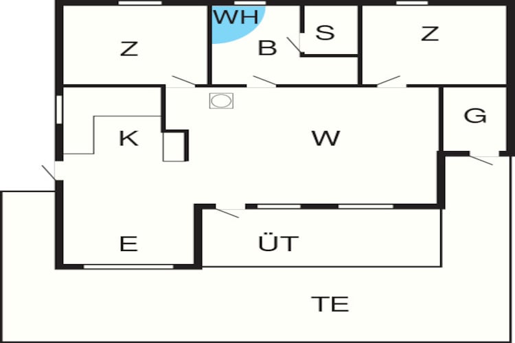 6 persoons vakantie huis in Ringkøbing-By Traum-Plattegrond