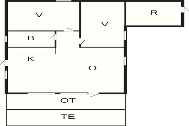 4 persoons vakantie huis in Væggerløse-By Traum-Plattegrond
