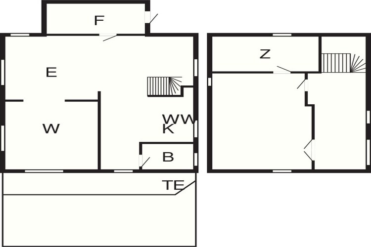 6 persoons vakantie huis in Ebeltoft-Plattegrond
