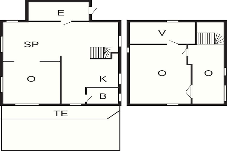 6 persoons vakantie huis in Ebeltoft-Plattegrond