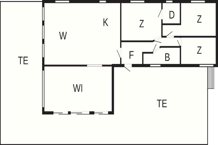 6 person holiday home in Tansøy-By Traum - Floor plan