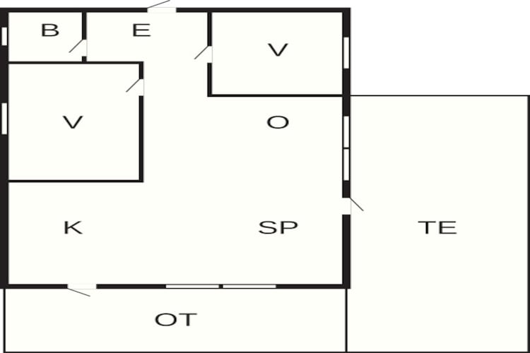 5 persoons vakantie huis in Ansager-By Traum-Plattegrond