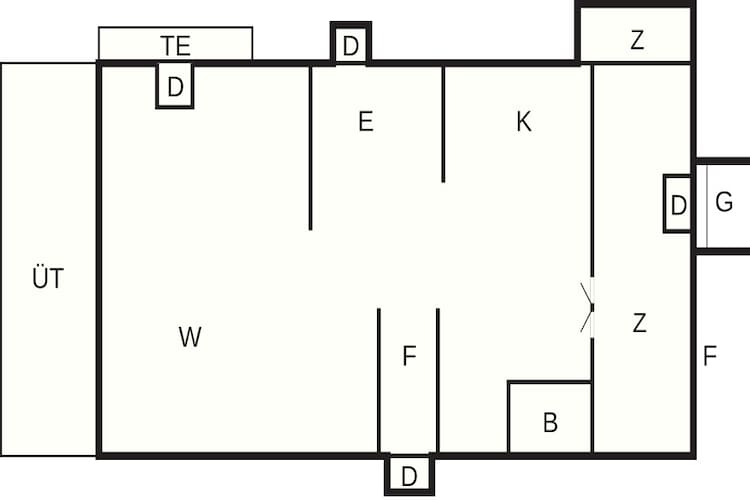 4 persoons vakantie huis in Hals-By Traum-Plattegrond