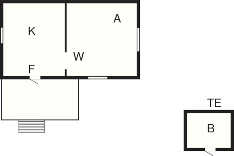 2 person holiday home in HENÅN-Floor plan