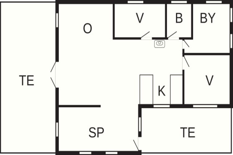 6 persoons vakantie huis in Skibby-By Traum-Plattegrond