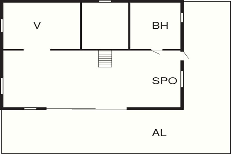 4 Personen Ferienhaus in INGARÖ-By Traum-Grundriss