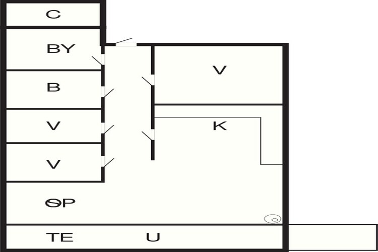 Gezellig strandhuisje -- By Traum Ferienwohnungen-Plattegrond