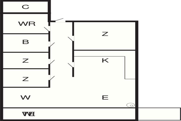 Gezellig strandhuis als toevluchtsoord - Plattegrond