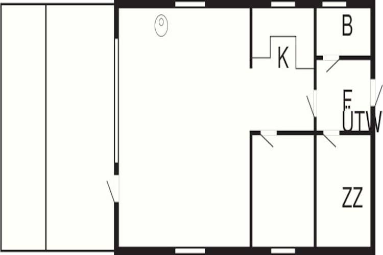 5 persoons vakantie huis in Stege-By Traum-Plattegrond