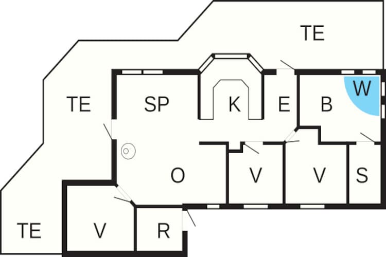 6 persoons vakantie huis in Farsø-By Traum-Plattegrond