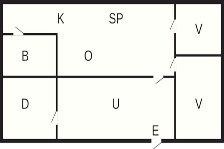 4 persoons vakantie huis in Thisted-By Traum - Plattegrond