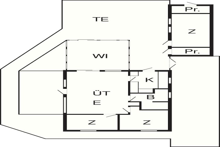8 persoons vakantie huis in Børkop-By Traum-Plattegrond