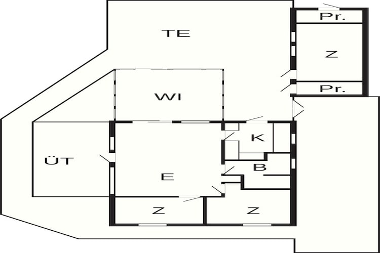 8 persoons vakantie huis in Børkop-By Traum-Plattegrond