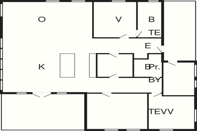 6 persoons vakantie huis in Væggerløse-By Traum-Plattegrond