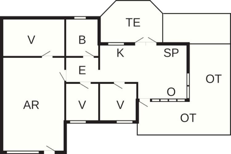 5 persoons vakantie huis in Hejls-By Traum-Plattegrond