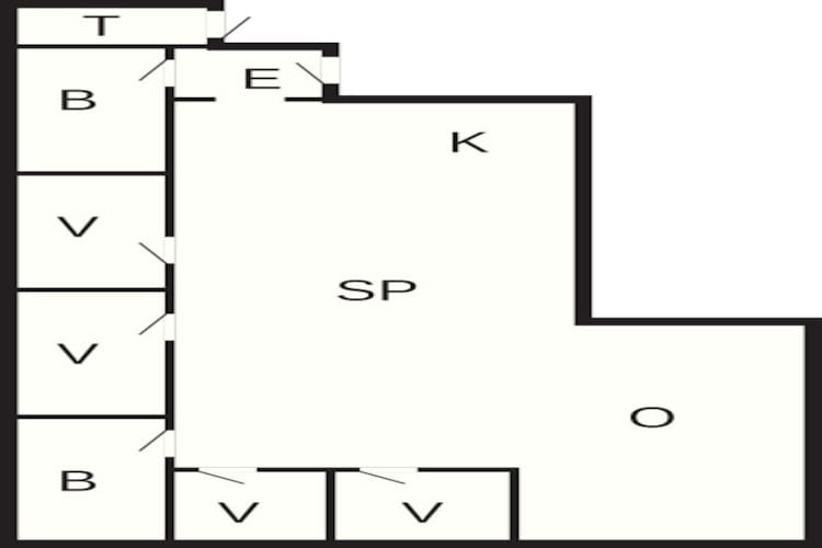 9 persoons vakantie huis in Hirtshals-Plattegrond