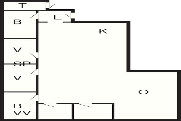 9 persoons vakantie huis in Hirtshals - Plattegrond