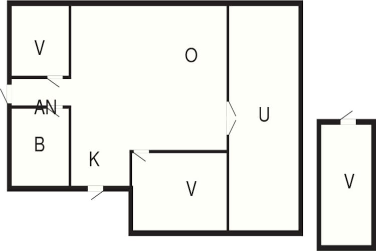 7 person holiday home in Juelsminde-By Traum - Floor plan