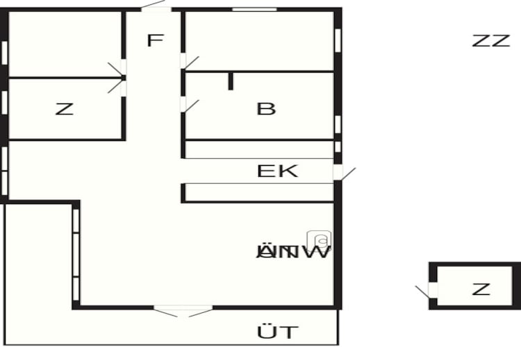 6 persoons vakantie huis in Ebeltoft-By Traum-Plattegrond