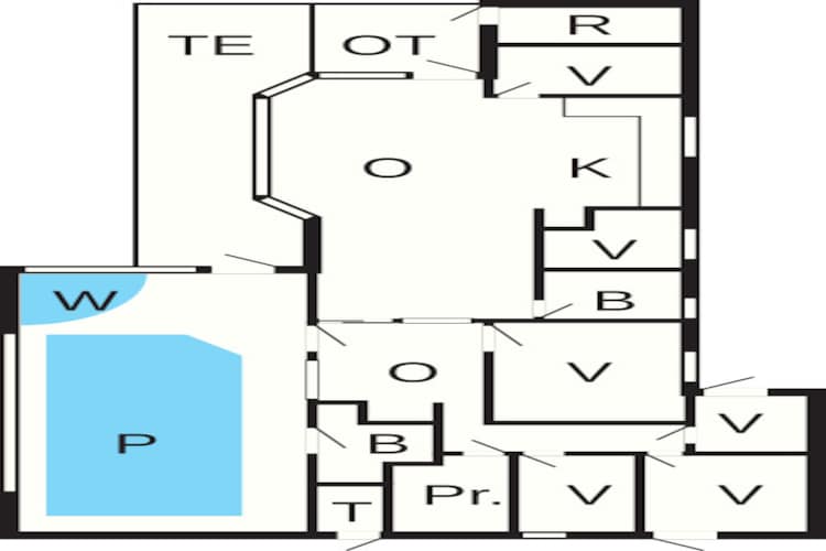 9 persoons vakantie huis in Blokhus-By Traum-Plattegrond