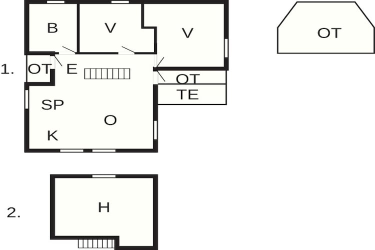 4 persoons vakantie huis in Oldedalen-By Traum-Plattegrond